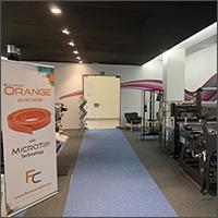 A.B. Graphic Demonstrates Equipment with TruPoint Orange® at New Barcelona Showroom